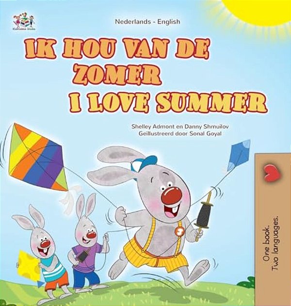 I Love Summer (Dutch English Bilingual Children's Book)-..