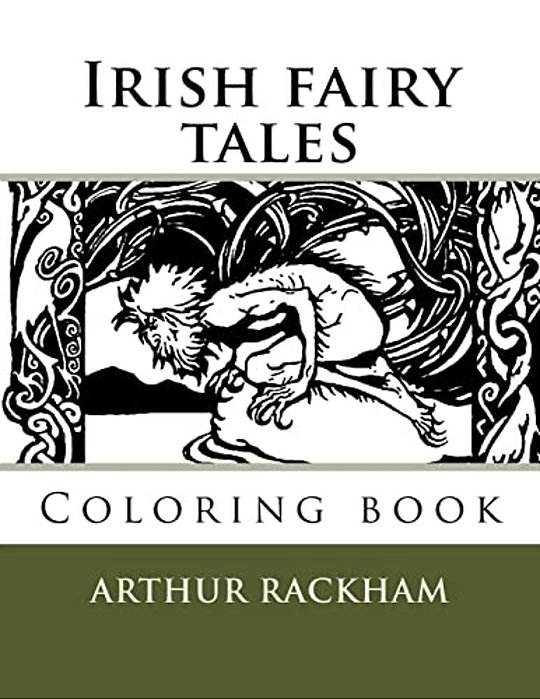 Irish Fairy Tales: Coloring Book-..
