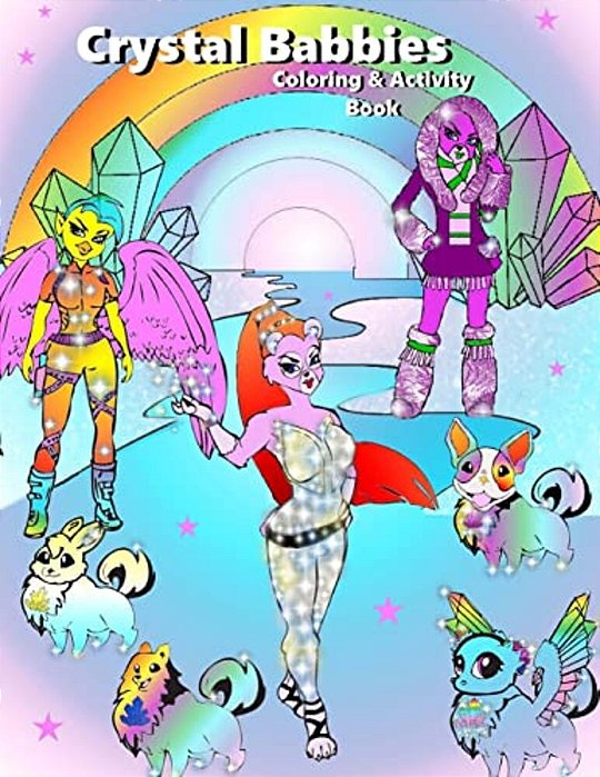 Crystal Babbies: Coloring & Activity Book: Crystal Babbies: Coloring & Activity Book-..