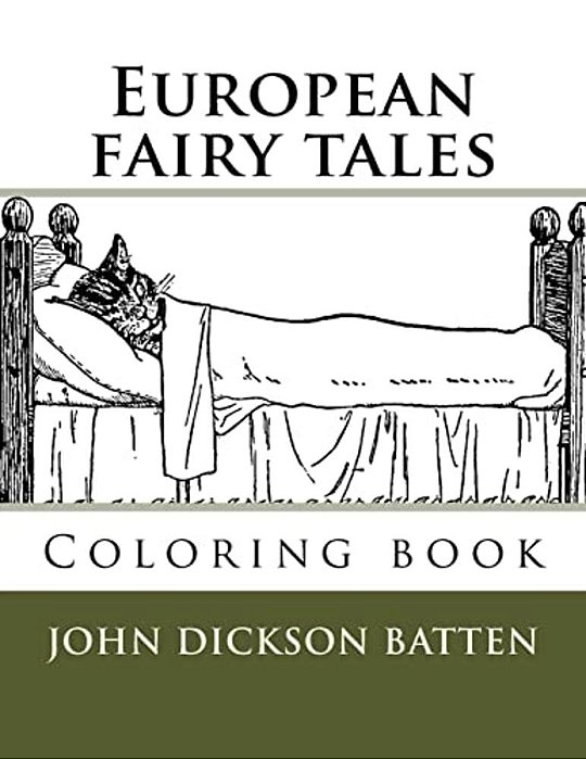 European Fairy Tales: Coloring Book-..
