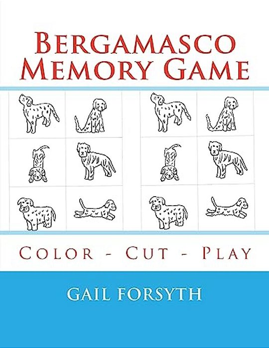 Bergamasco Memory Game: Color - Cut - Play-..