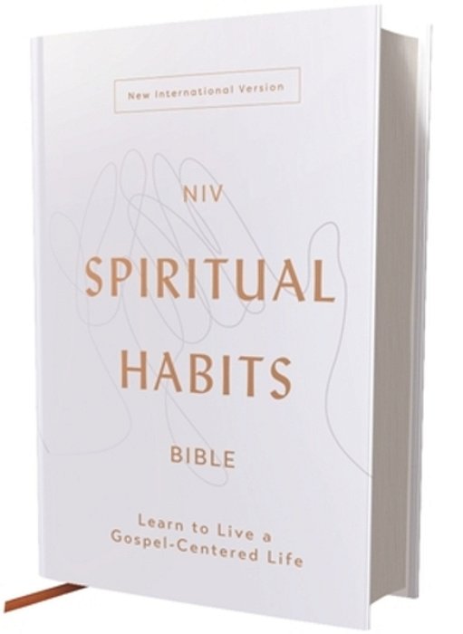 Niv, Spiritual Habits Bible, Hardcover, Red Letter, Comfort Print: Learn To Live A Gospel-Centered Life-..