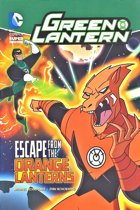Escape From The Orange Lanterns - DC Super Heroes - Green Lantern-..