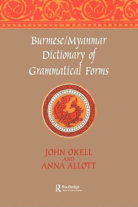 Burmese (Myanmar) Dictionary Of Grammatical Forms-..