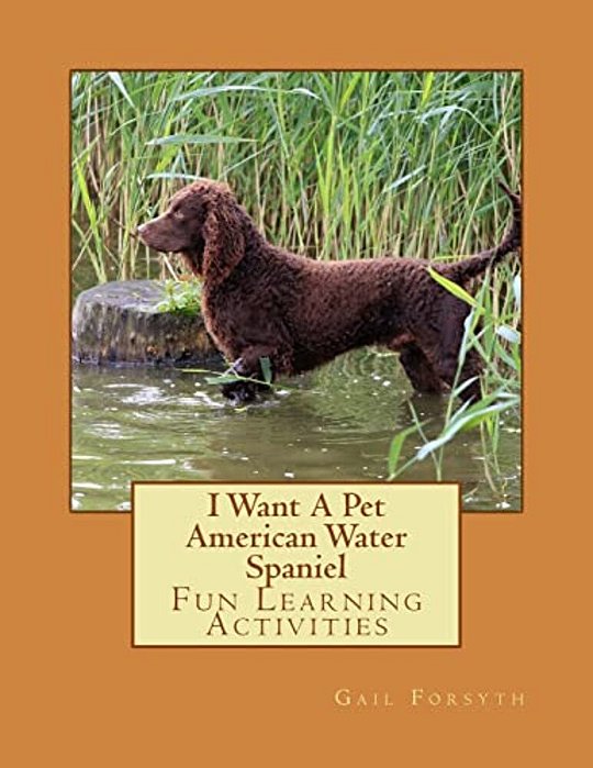 I Want A Pet American Water Spaniel: Fun Learning Activities-..