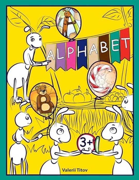 Abc Book: Alphabet: Activity Book Coloring-..