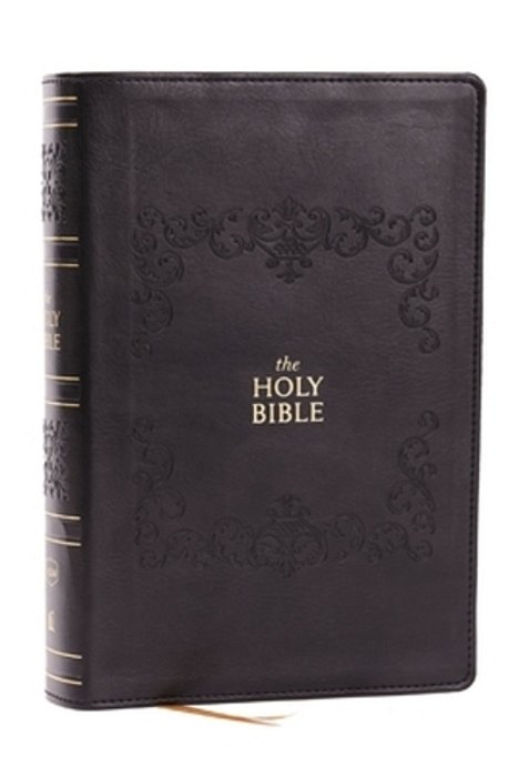 Kjv Holy Bible: Personal Size Giant Print, Black Leathersoft, Red Letter, Comfort Print: King James Version-..