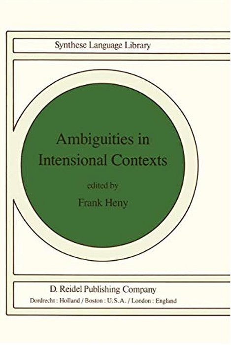 Ambiguities In Intensional Contexts-..