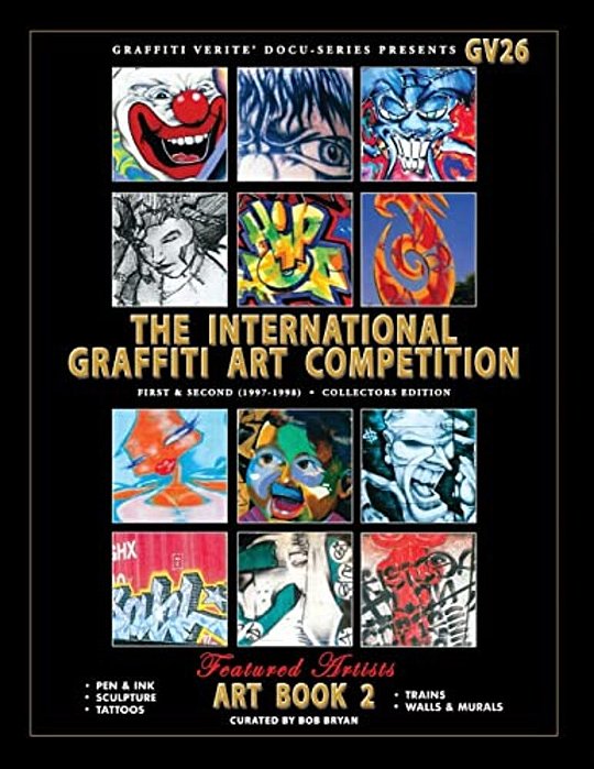 Graffiti Verite' 26 (Gv26) The International Graffiti Art Competition-Art Book 2-..