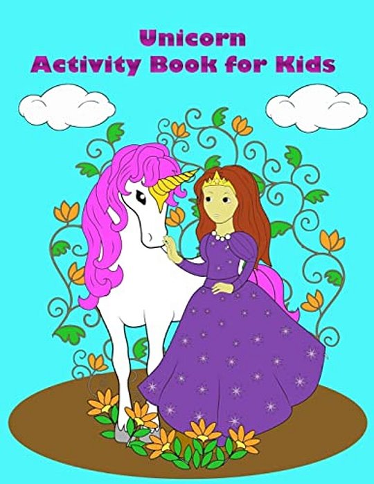 Unicorn Activity Book For Kids-..