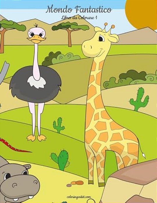 Mondo Fantastico Libro Da Colorare 1-..