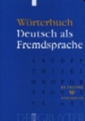 Wörterbuch Deutsch Als Fremdsprache-..