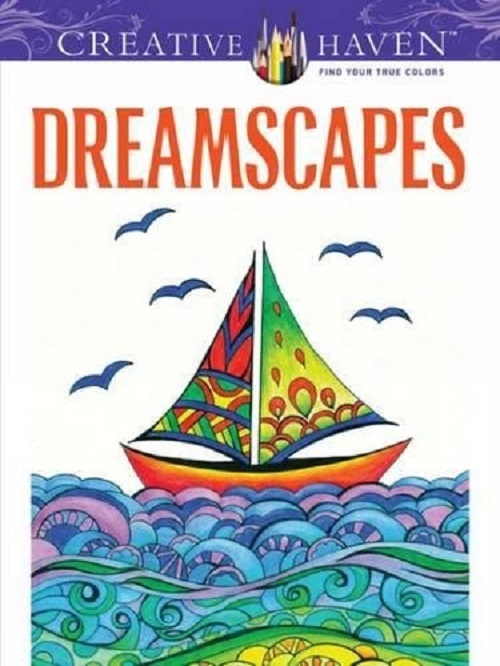 Dreamscapes - Creative Haven Coloring Books-..