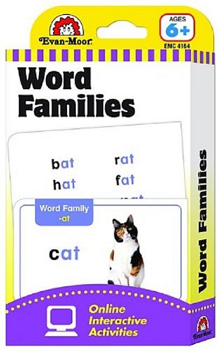 Word Families Ages 6+-..