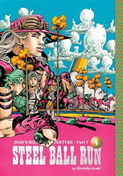 Jojo's Bizarre Adventure: Part 7--Steel Ball Run, Vol. 4-..