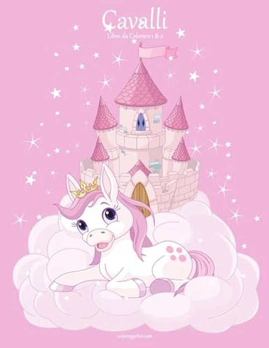 Cavalli Libro Da Colorare 1 & 2-..