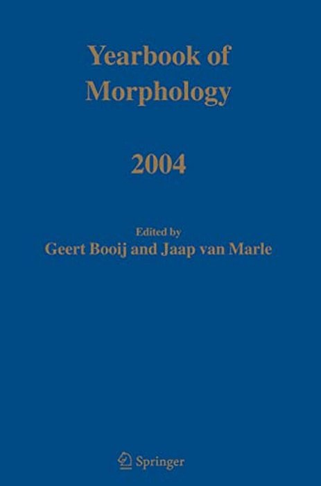 Yearbook Of Morphology 2004-..