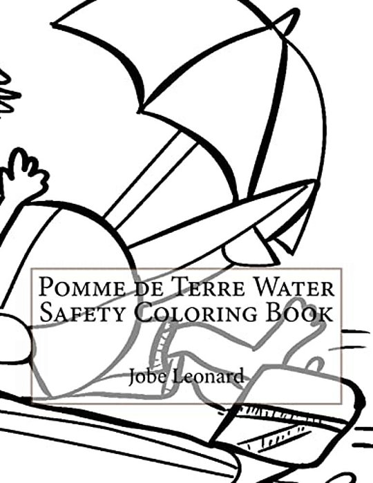 Pomme De Terre Water Safety Coloring Book-..