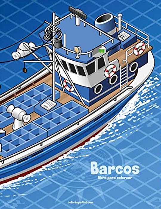 Barcos Libro Para Colorear 1-..