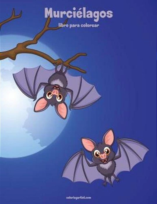 Murciélagos Libro Para Colorear 1-..