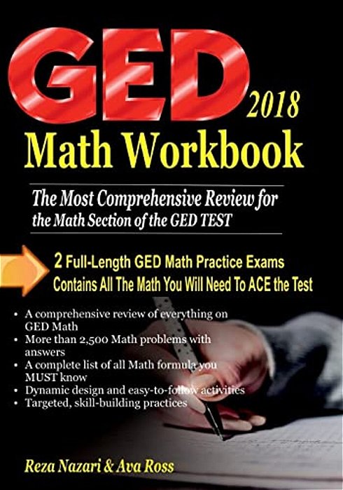Ged Math Workbook 2018: The Most Comprehensive Review For The Math Section Of The Ged Test-..