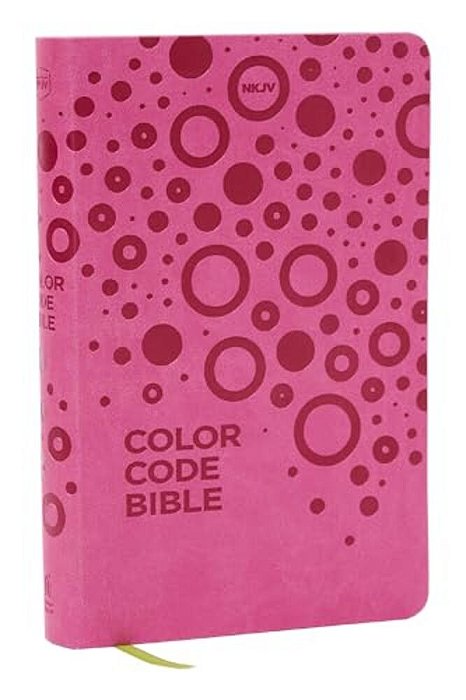 Nkjv, Color Code Bible For Kids, Pink Leathersoft, Comfort Print-..