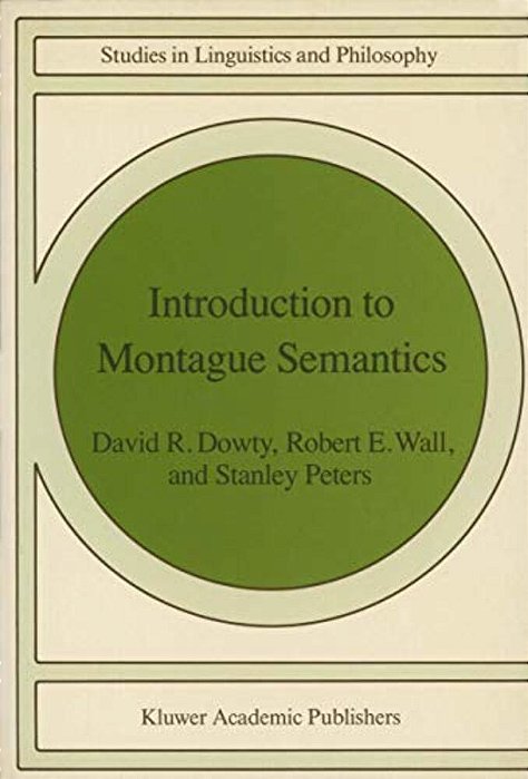 Introduction To Montague Semantics-..