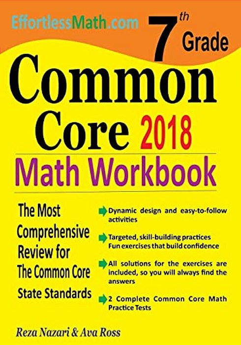 7Th Grade Common Core Math Workbook: The Most Comprehensive Review For The Common Core State Standards-..