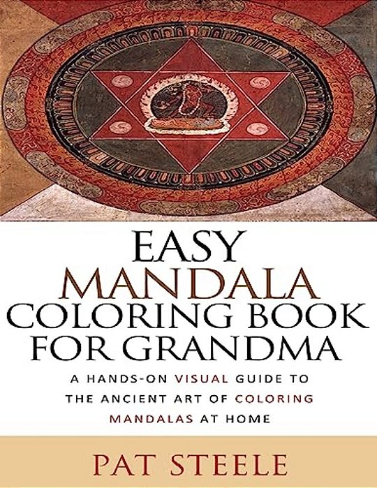Easy Mandala Coloring Book For Grandma-..