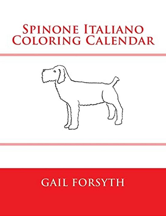 Spinone Italiano Coloring Calendar-..