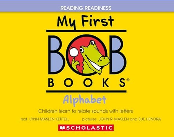 My First Bob Books - Alphabet Hardcover Bind-Up Phonics, Letter Sounds, Ages 3 And Up, Pre-k (Reading Readiness)-..