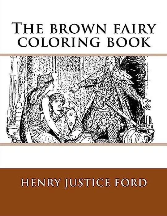 The Brown Fairy Coloring Book-..