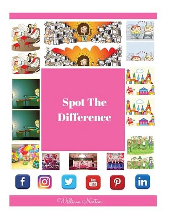 Spot The Difference: Children Book-..