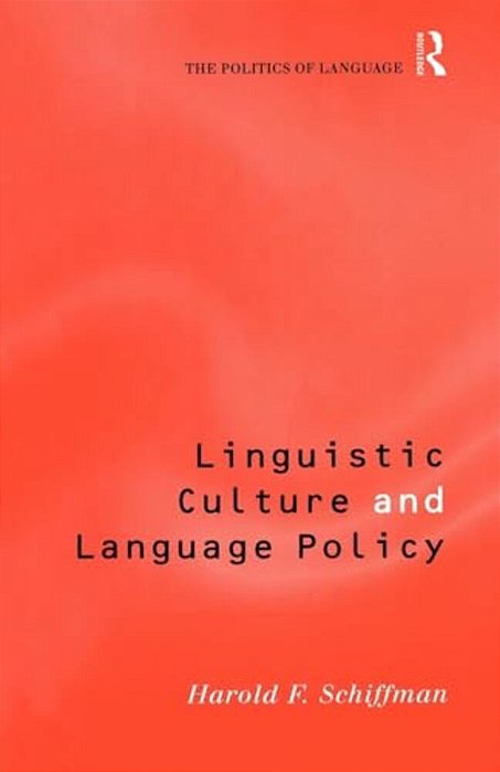Linguistic Culture And Language Policy-..
