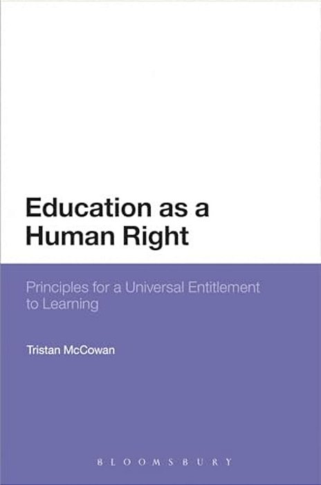 Education As A Human Right: Principles For A Universal Entitlement To Learning-..