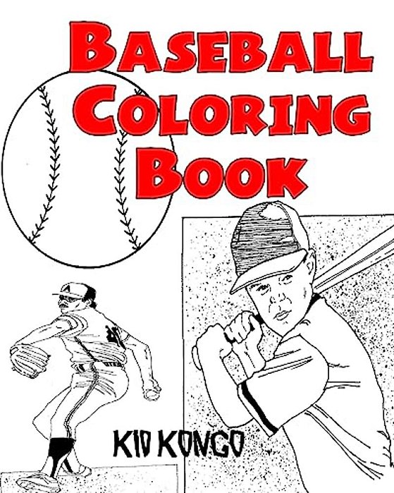 Baseball Coloring Book-..