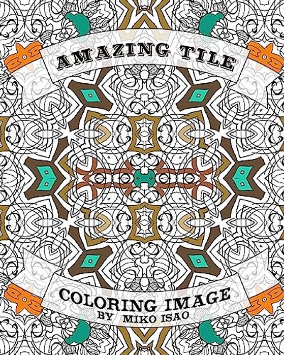 Amazing Tile Coloring Image: Amazing Tile Coloring Image For Relaxing-..