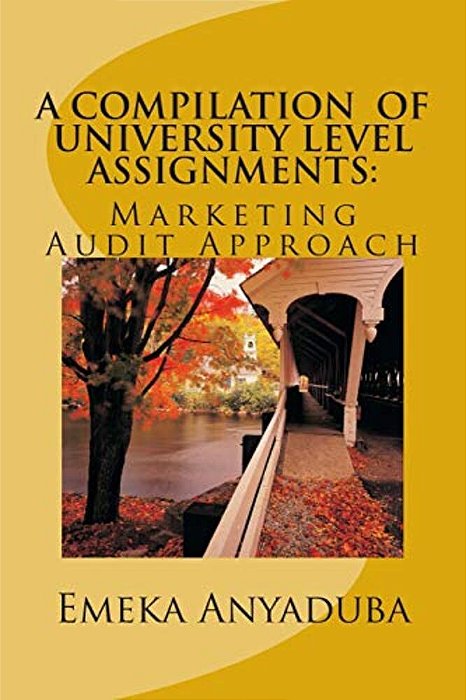 A Compilation Of University Level Assignments: Marketing Audit Approach-..