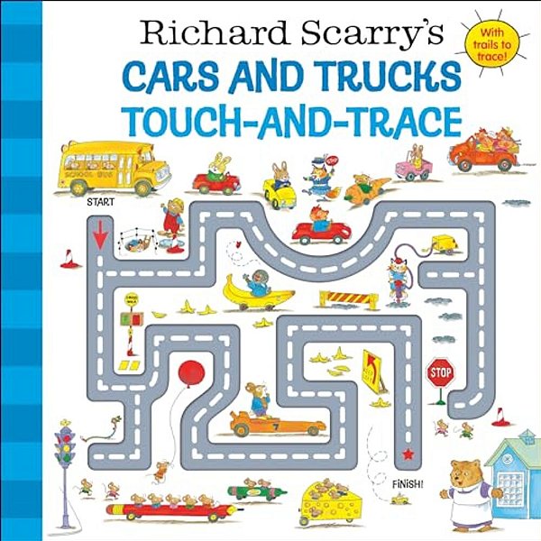 Richard Scarry's Cars And Trucks Touch-And-trace-..