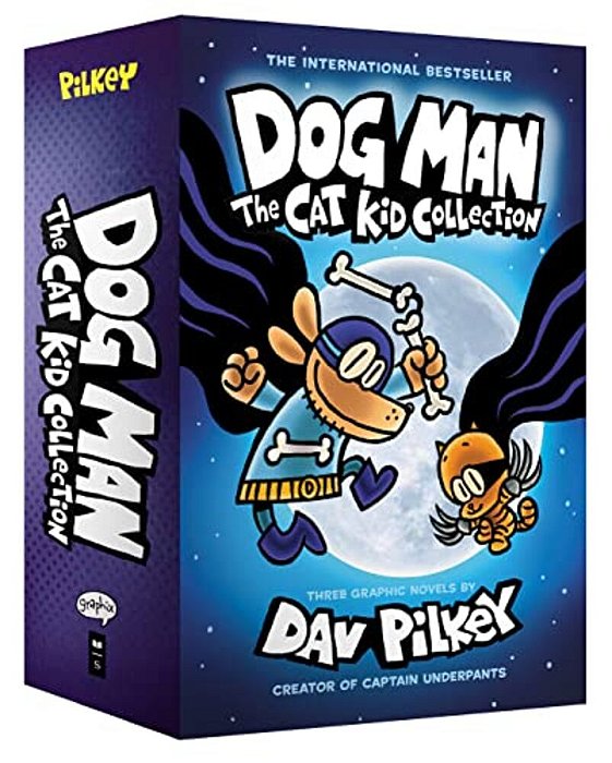 Dog Man: The Cat Kid Collection: From The Creator Of Captain Underpants (Dog Man #4-6 Box Set)-..