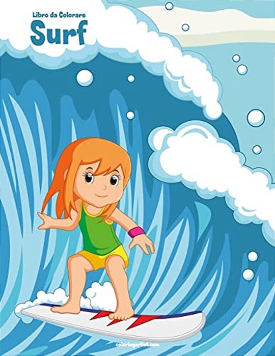 Surf Libro Da Colorare 1-..