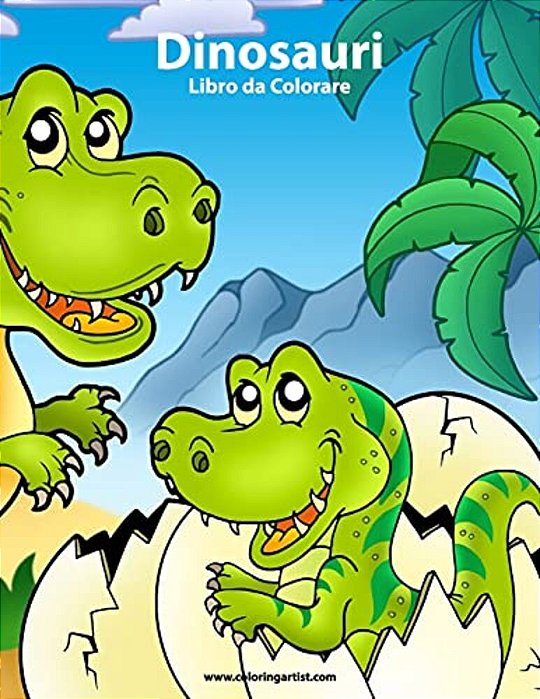 Dinosauri Libro Da Colorare 1-..