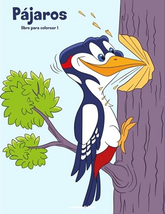 Pájaros Libro Para Colorear 1-..