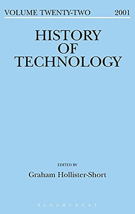 History Of Technology Volume 22-..