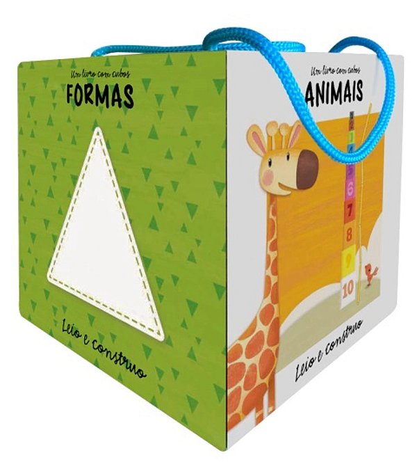 Livro Um Livro Com Cubos: Leio E Construo
