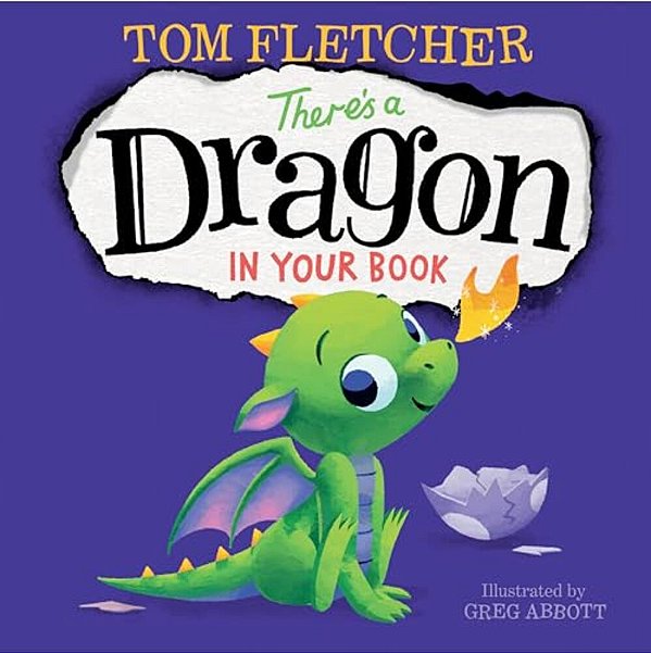 There's A Dragon In Your Book-..