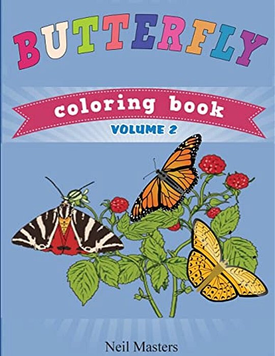 Butterfly Coloring Book (Avon Coloring Books)-..