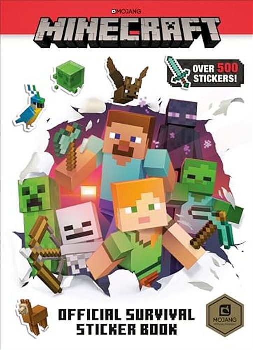 Minecraft Official Survival Sticker Book (Minecraft)-..