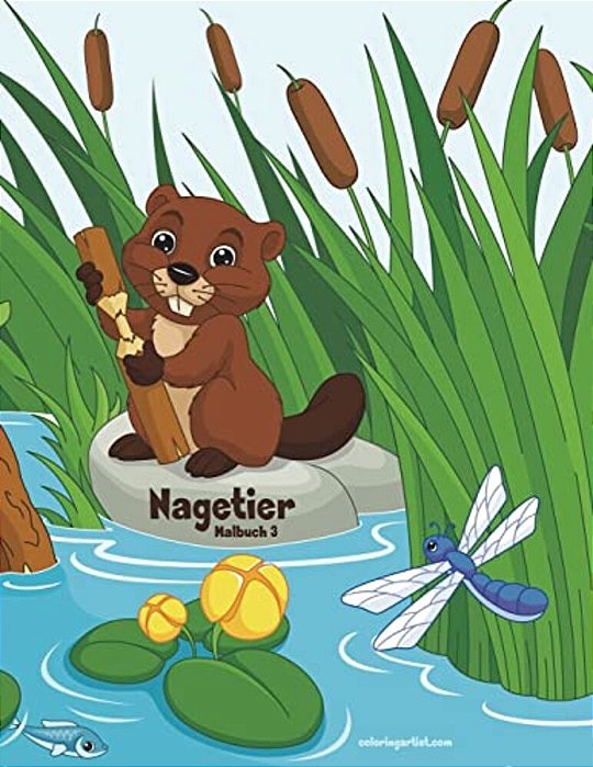 Nagetier-Malbuch 3-..