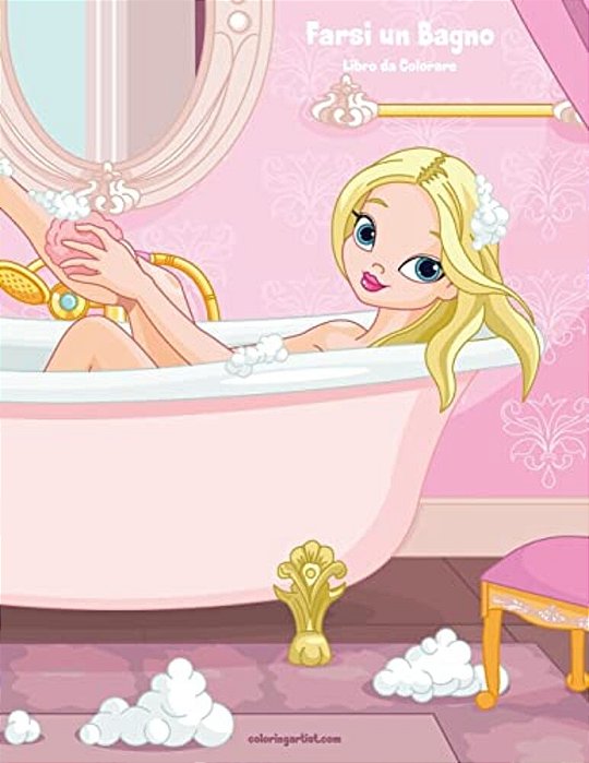 Farsi Un Bagno Libro Da Colorare 1-..